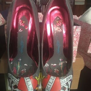 Ed Hardy heels